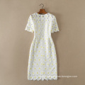 Latest White Lace Dress Beautiful for Ladies